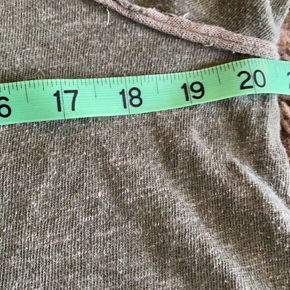 Free People | FP Beach Cotton Cocoon Cowl Long Sleeve Pullover in Green | XS/S - Picture 9 of 9